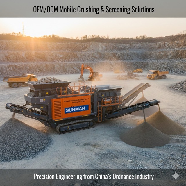 OEM Screening and Crushing Equipment from SUHMAN Crusher